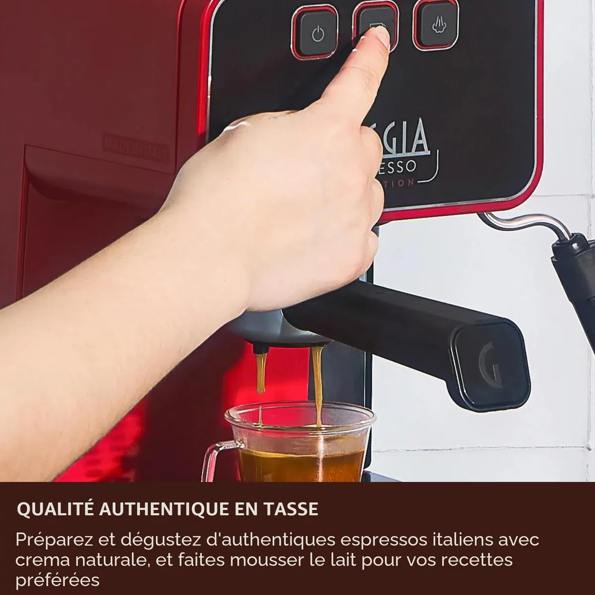 Philips Coffeemachine Gaggia Espresso Evolution red (EG2115 03)