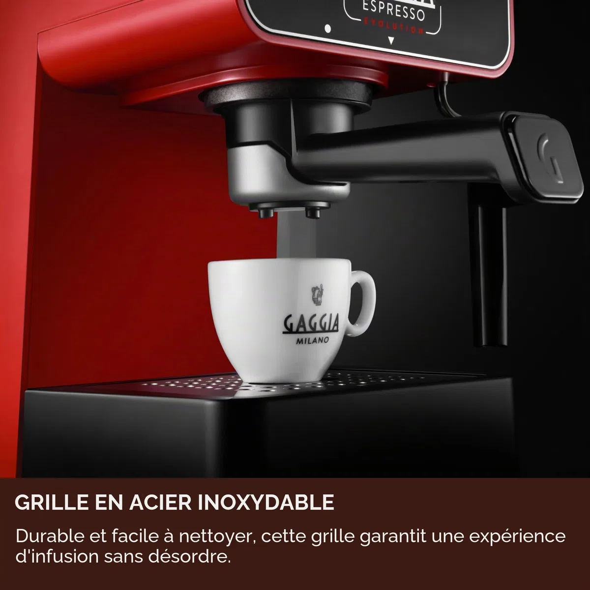Philips Coffeemachine Gaggia Espresso Evolution red (EG2115 03)