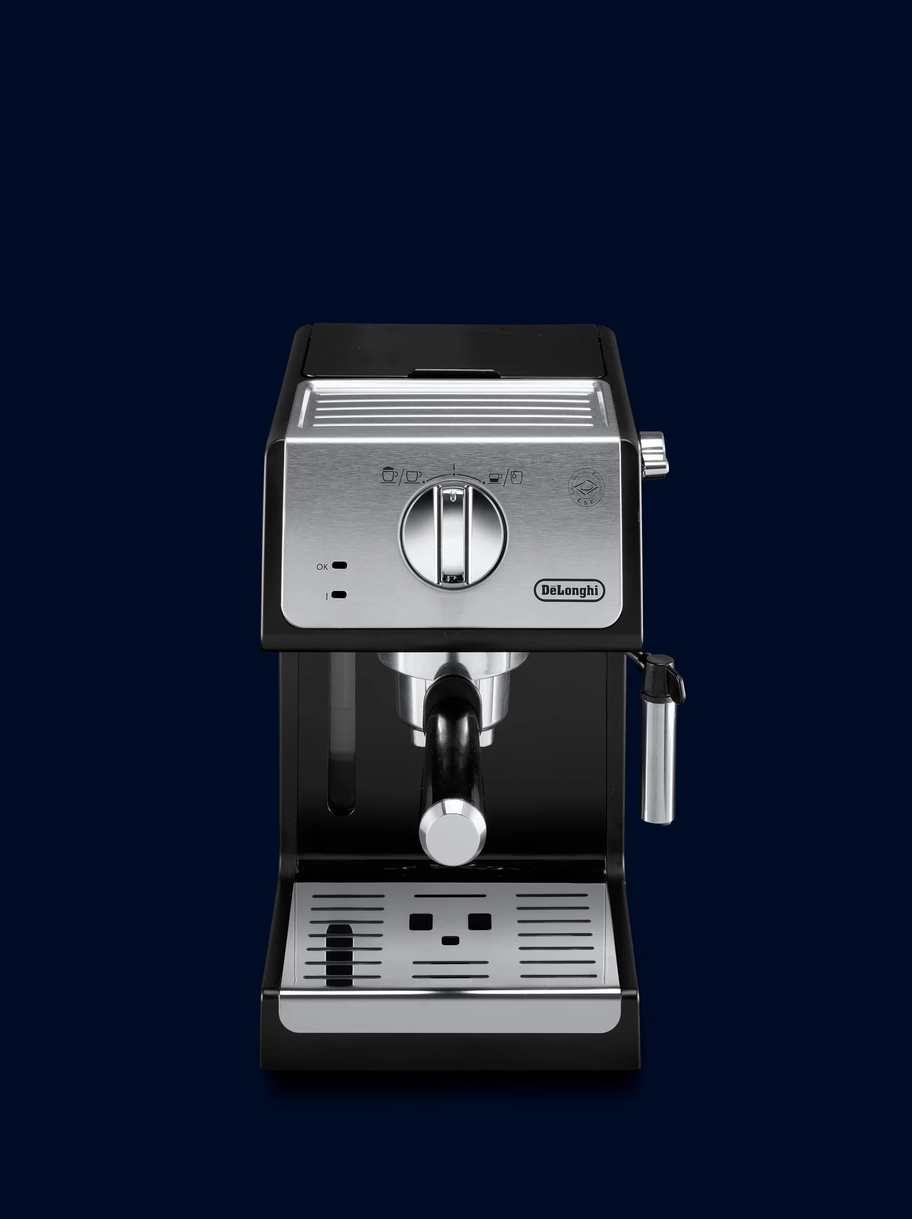 De'Longhi Machine à Café à Pompe, Machine Expresso ECP 33.21.BK, Noir H x L x P : 36 x 31.5 x 25.5 cm
