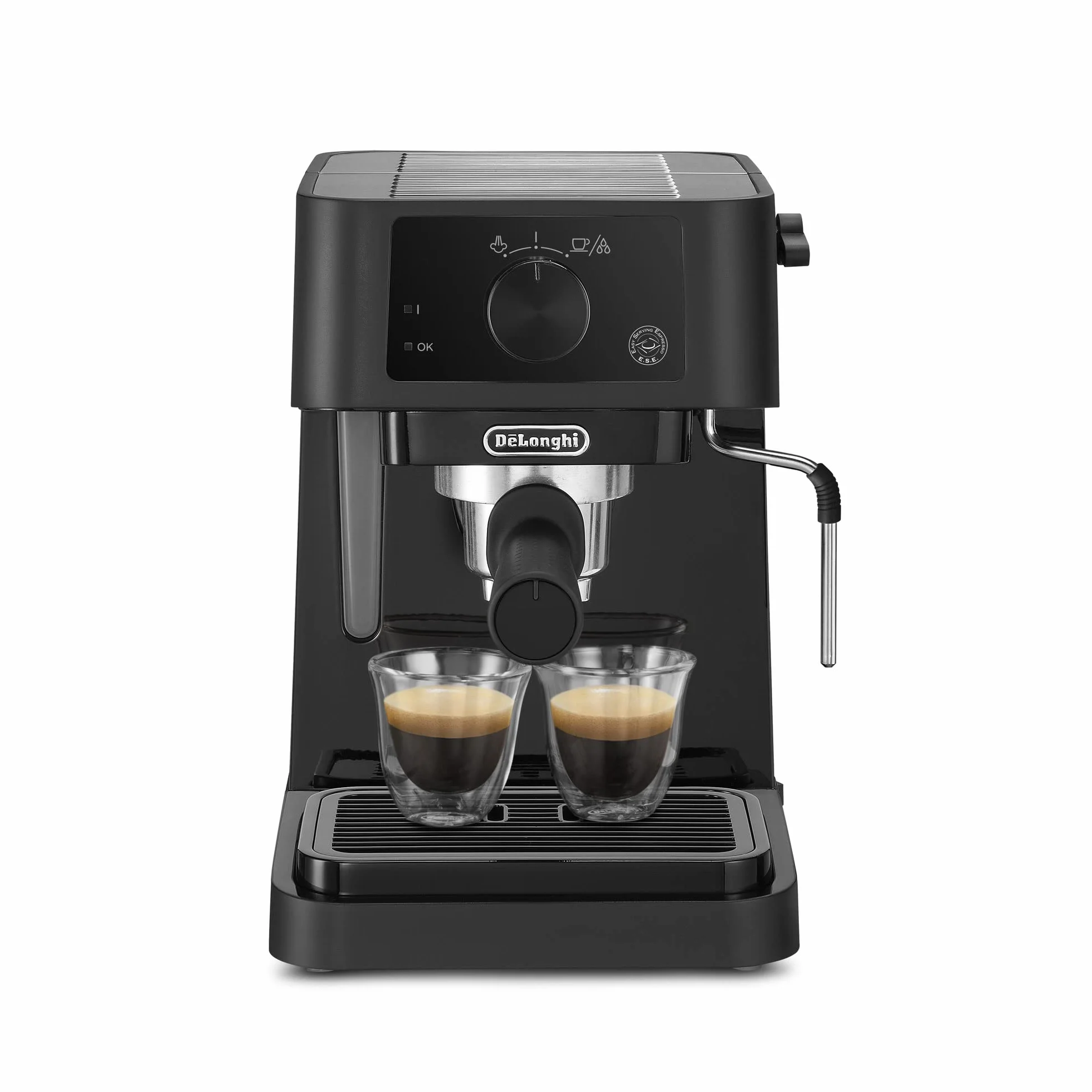 De'Longhi EC235.BK Stilosa Advanced Cafetière à pompe 15 bars 1100 W 1 L Noir